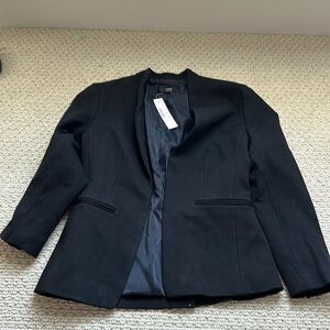 NWT J crew black blazer size 2
